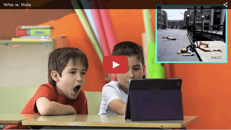 Vídeo. ¿Cómo ven los niños la publicidad de moda?