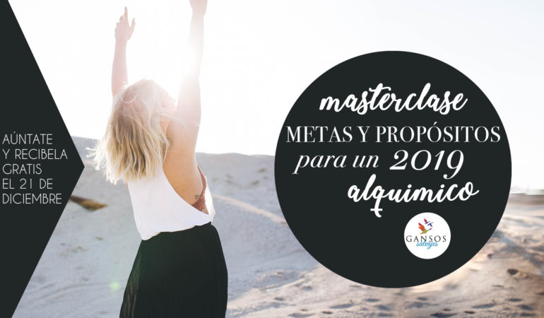 Masterclase para que 2019 sea tu año