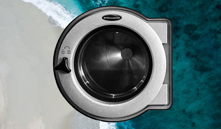 Bolsa de lavado para evitar que los microplásticos terminen en el  mar