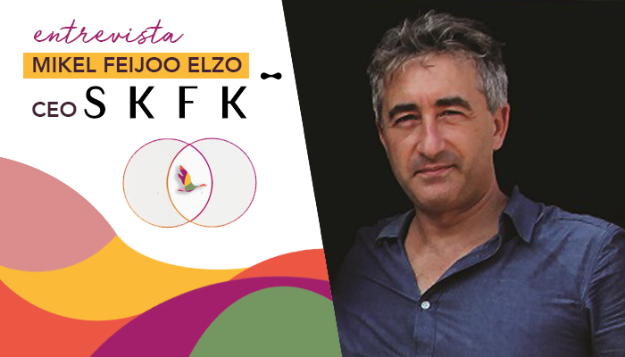 Mikel es creador de SKFK una marca referente en moda sostenible